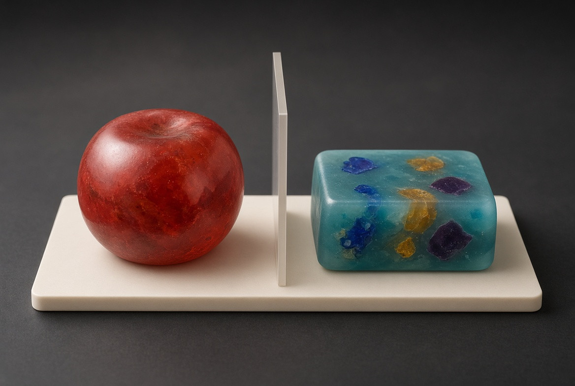 A clean packing boundary between ordinary items